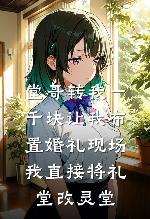 堂哥转我一千块让我布置婚礼现场，我直接将礼堂改灵堂