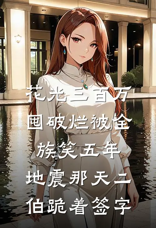 花光三百万囤破烂被全族笑五年，地震那天二伯跪着签字