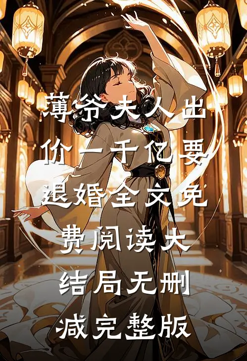 薄爷夫人出价一千亿要退婚主角(叶凝薄寒年)