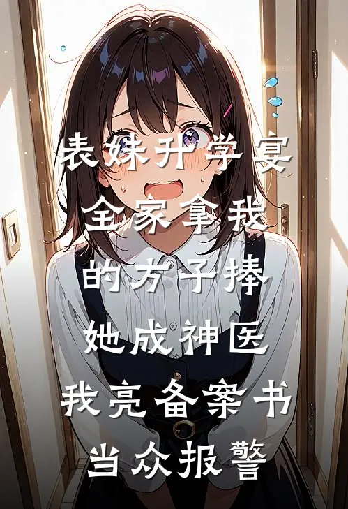 表妹升学宴，全家拿我的方子捧她成神医，我亮备案书当众报警