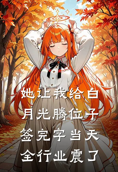 她让我给白月光腾位子，签完字当天全行业震了