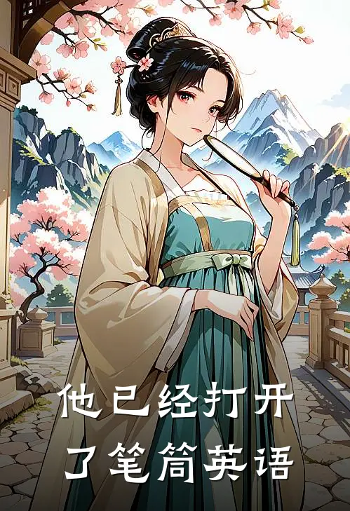 他已经打开了笔筒英语