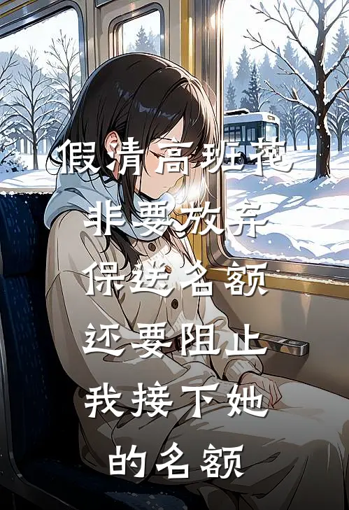 假清高班花非要放弃保送名额，还要阻止我接下她的名额