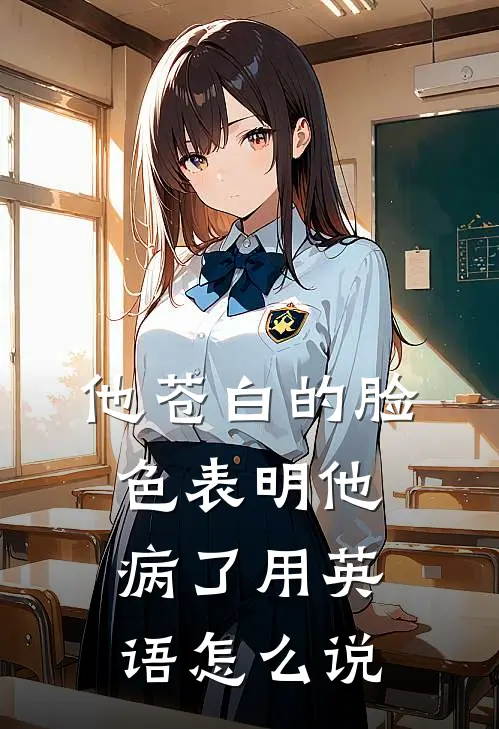 他苍白的脸色表明他病了用英语怎么说