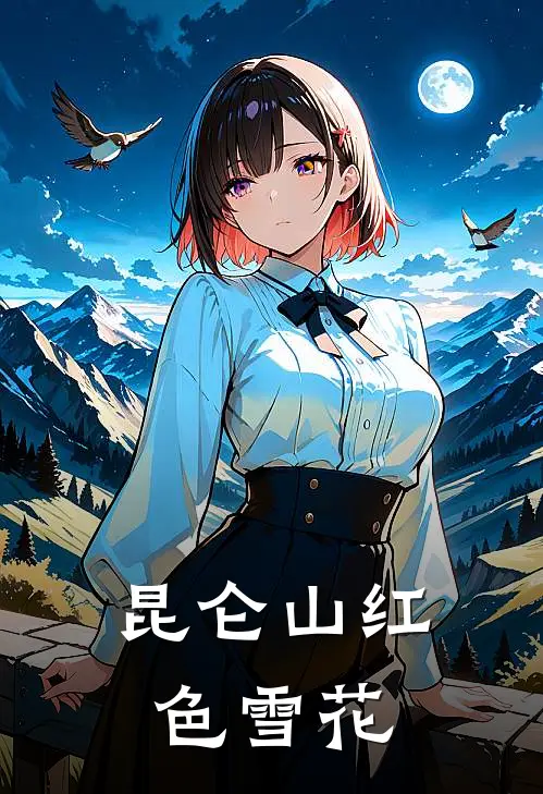昆仑山红色雪花