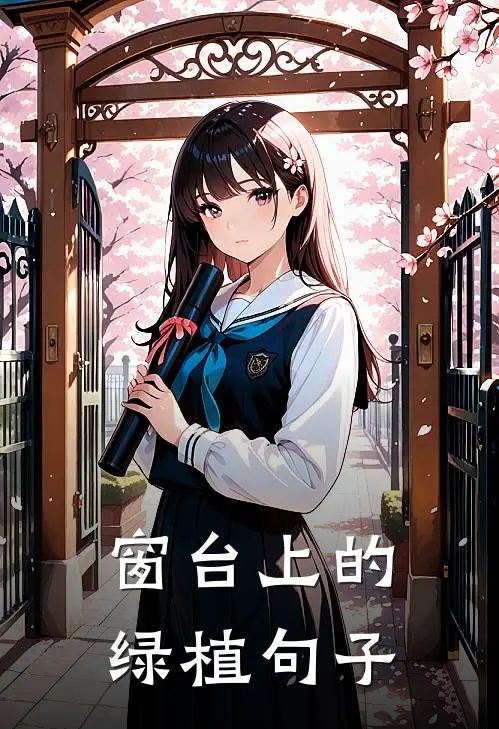 窗台上的绿植句子