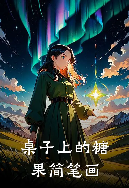 桌子上的糖果简笔画