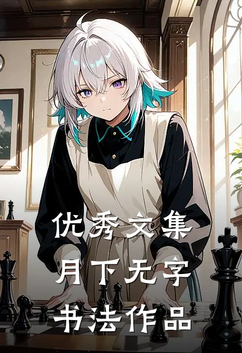 优秀文集月下无字书法作品