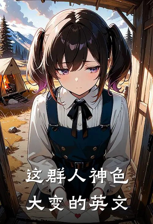 这群人神色大变的英文