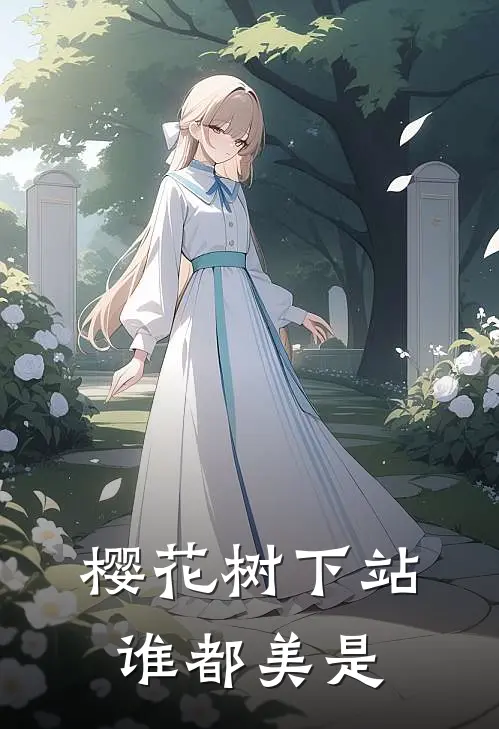 樱花树下站谁都美是