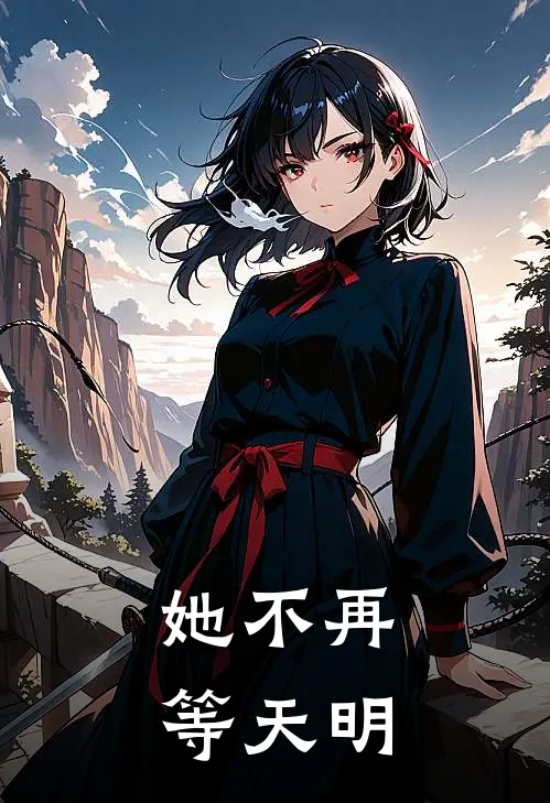 她不再等天明英语