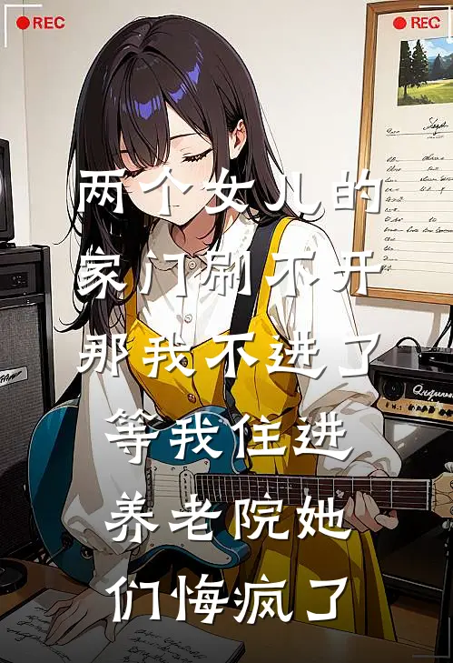 两个女儿的家门刷不开，那我不进了，等我住进养老院她们悔疯了