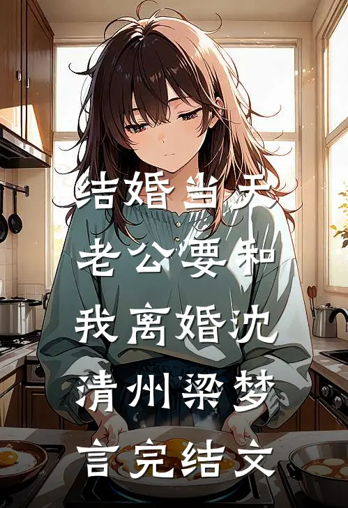 结婚当天，老公要和我离婚沈清州梁梦言完结文