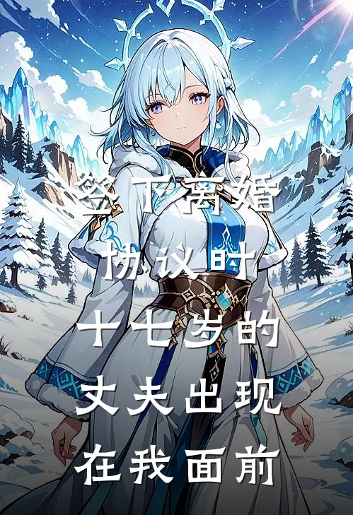 签下离婚协议时,十七岁的丈夫出现在我面前
