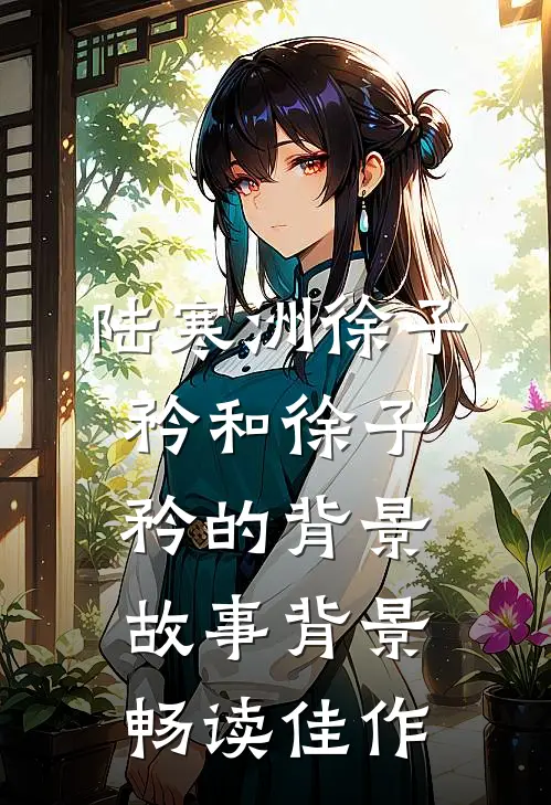 陆寒洲徐子矜和徐子矜的背景故事背景畅读佳作