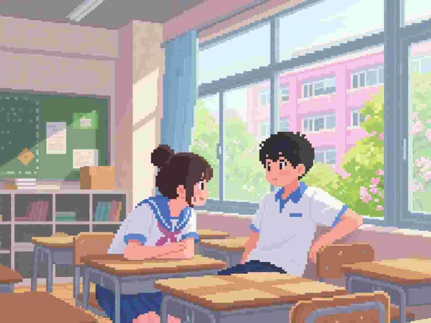 小鲜肉抢我女朋友，我看见了弹幕最后结局