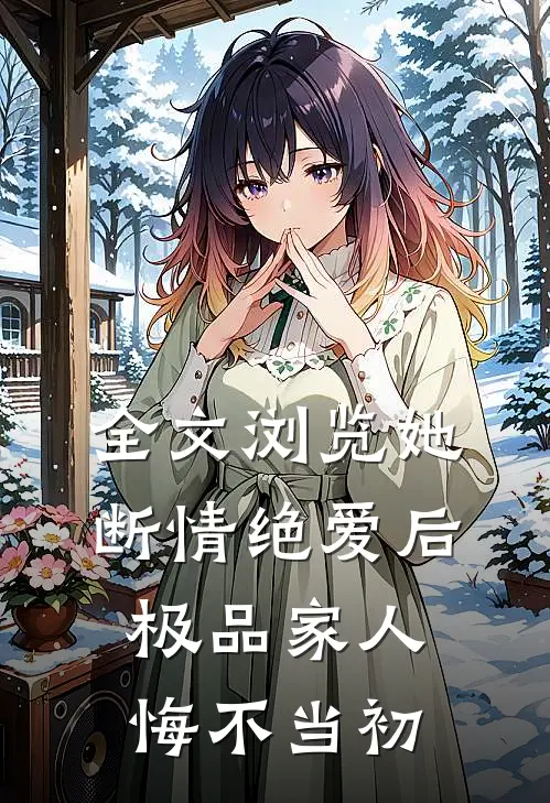全文浏览她断情绝爱后,极品家人悔不当初免费阅读