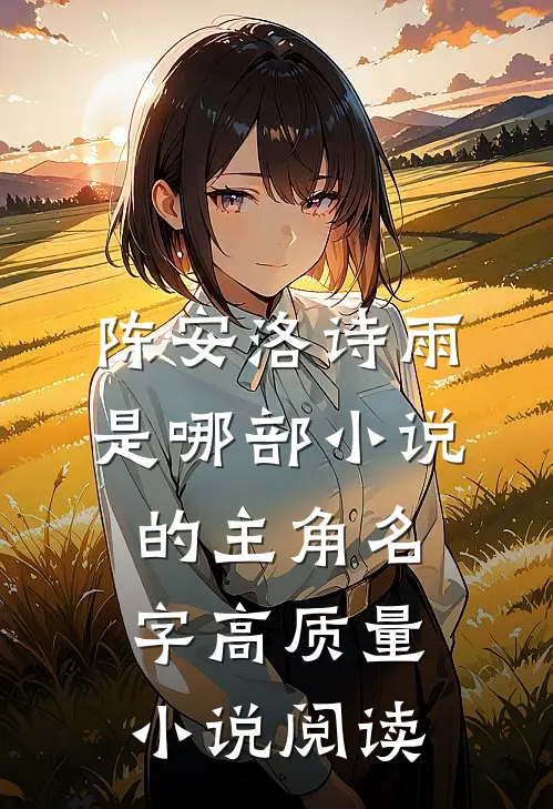 陈安洛诗雨是哪部小说的主角名字高质量小说阅读